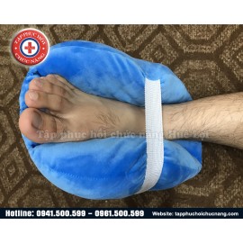 Gối cố định gót chân cho người tai biến